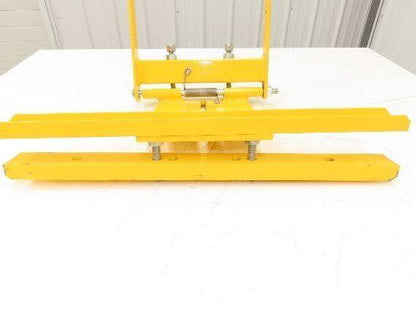 Fabenco A71-24PC 24" Self Closing Safety Gate Yellow 25-27.5" Opening