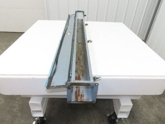 Wiegman JW45 4"x4" Wireway Straight 60" Section Feed Through NEMA 12 Hoffman