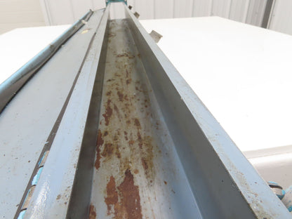 Wiegman JW45 4"x4" Wireway Straight 60" Section Feed Through NEMA 12 Hoffman