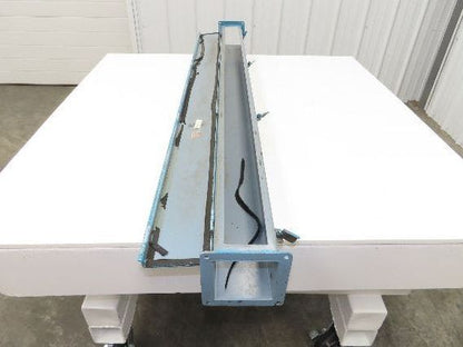 Wiegmann JW45 4"x4" Wireway Straight 60" Section Feed Through NEMA 12 Hoffman