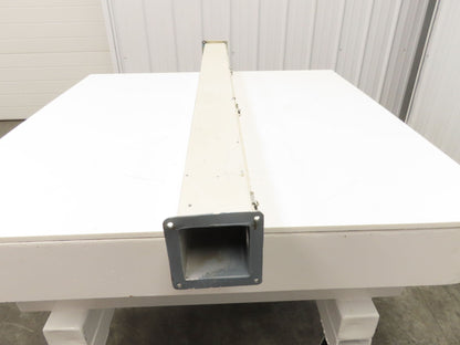 Wiegmann JW45 4"x4" Wireway Straight 60" Section Feed Through NEMA 12 Hoffman
