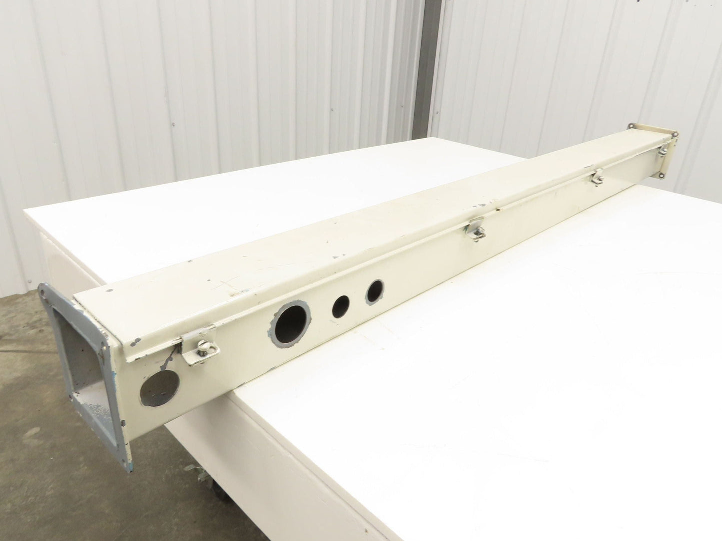 Wiegmann JW45 4"x4" Wireway Straight 60" Section Feed Through NEMA 12 Hoffman
