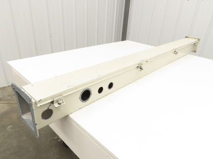 Wiegmann JW45 4"x4" Wireway Straight 60" Section Feed Through NEMA 12 Hoffman