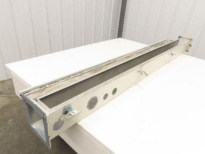 Wiegmann JW45 4"x4" Wireway Straight 60" Section Feed Through NEMA 12 Hoffman