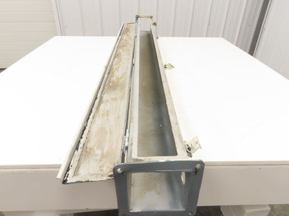 Wiegmann JW45 4"x4" Wireway Straight 60" Section Feed Through NEMA 12 Hoffman