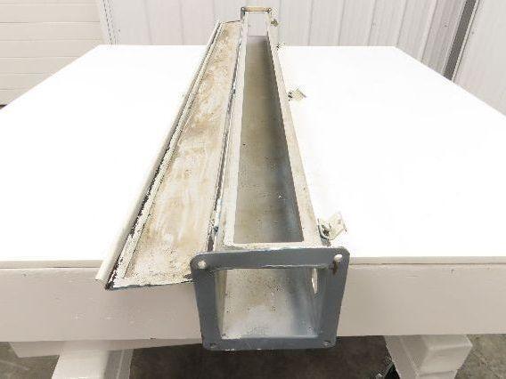 Wiegmann JW45 4"x4" Wireway Straight 60" Section Feed Through NEMA 12 Hoffman