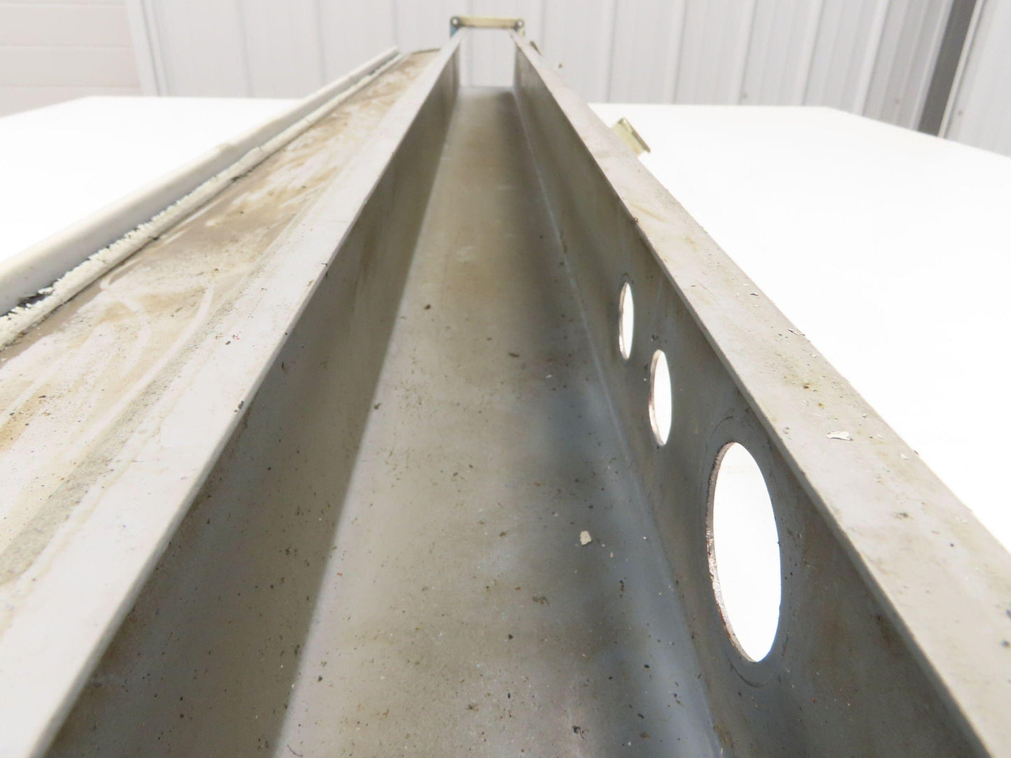 Wiegmann JW45 4"x4" Wireway Straight 60" Section Feed Through NEMA 12 Hoffman