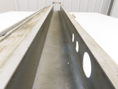 Wiegmann JW45 4"x4" Wireway Straight 60" Section Feed Through NEMA 12 Hoffman