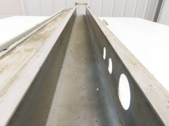 Wiegmann JW45 4"x4" Wireway Straight 60" Section Feed Through NEMA 12 Hoffman