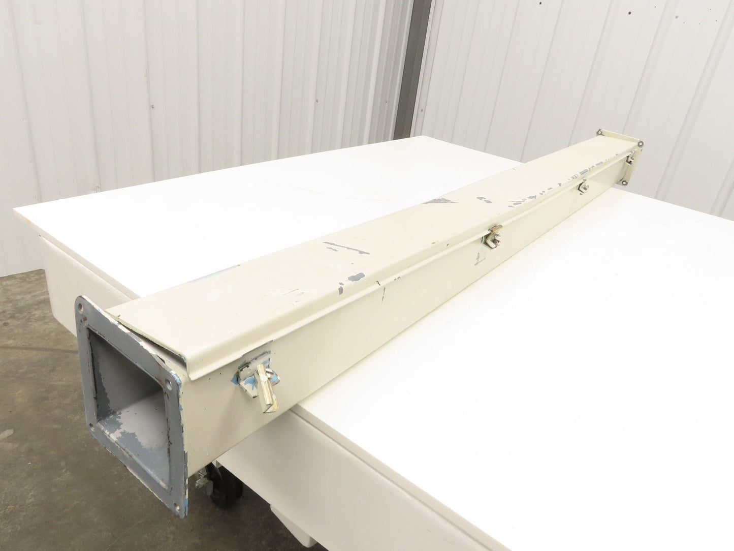 Wiegmann JW45 4"x4" Wireway Straight 60" Section Feed Through NEMA 12 Hoffman