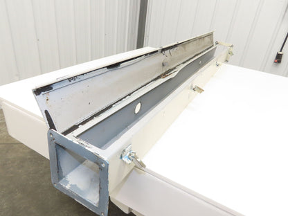 Wiegmann JW45 4"x4" Wireway Straight 60" Section Feed Through NEMA 12 Hoffman