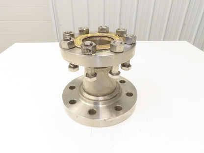 Enlin 304L Stainless Butt-Weld Concentric Pipe Reducer 4x3" Flanged Class 300