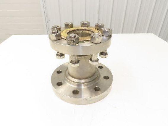 Enlin 304L Stainless Butt-Weld Concentric Pipe Reducer 4x3" Flanged Class 300
