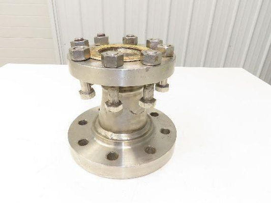Enlin 304L Stainless Butt-Weld Concentric Pipe Reducer 4x3" Flanged Class 300