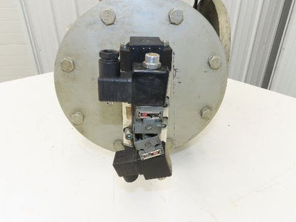 Herion 8002566 3-Way Piston Valve 5" Flanged Solenoid Actuated 120V