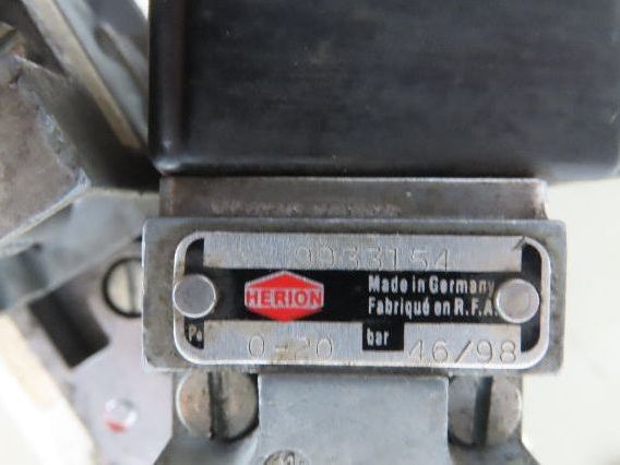 Herion 8002566 3-Way Piston Valve 5" Flanged Solenoid Actuated 120V