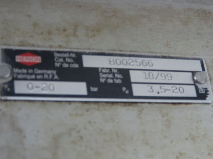 Herion 8002566 3-Way Piston Valve 5" Flanged Solenoid Actuated 120V