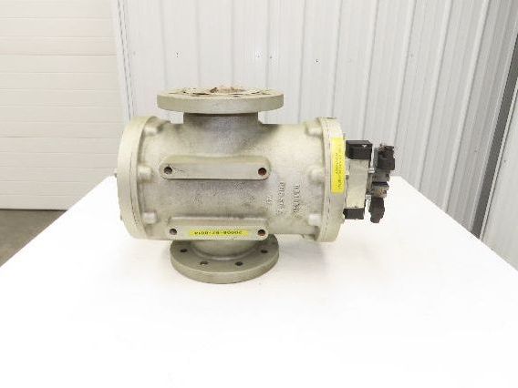 Herion 8002566 3-Way Piston Valve 5" Flanged Solenoid Actuated 120V