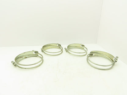 SC600 Spiral Hose Clamp 6" Lot of 4