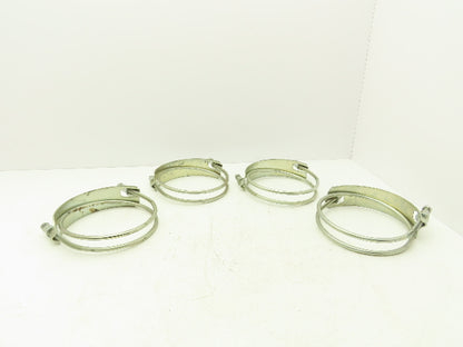 SC600 Spiral Hose Clamp 6" Lot of 4