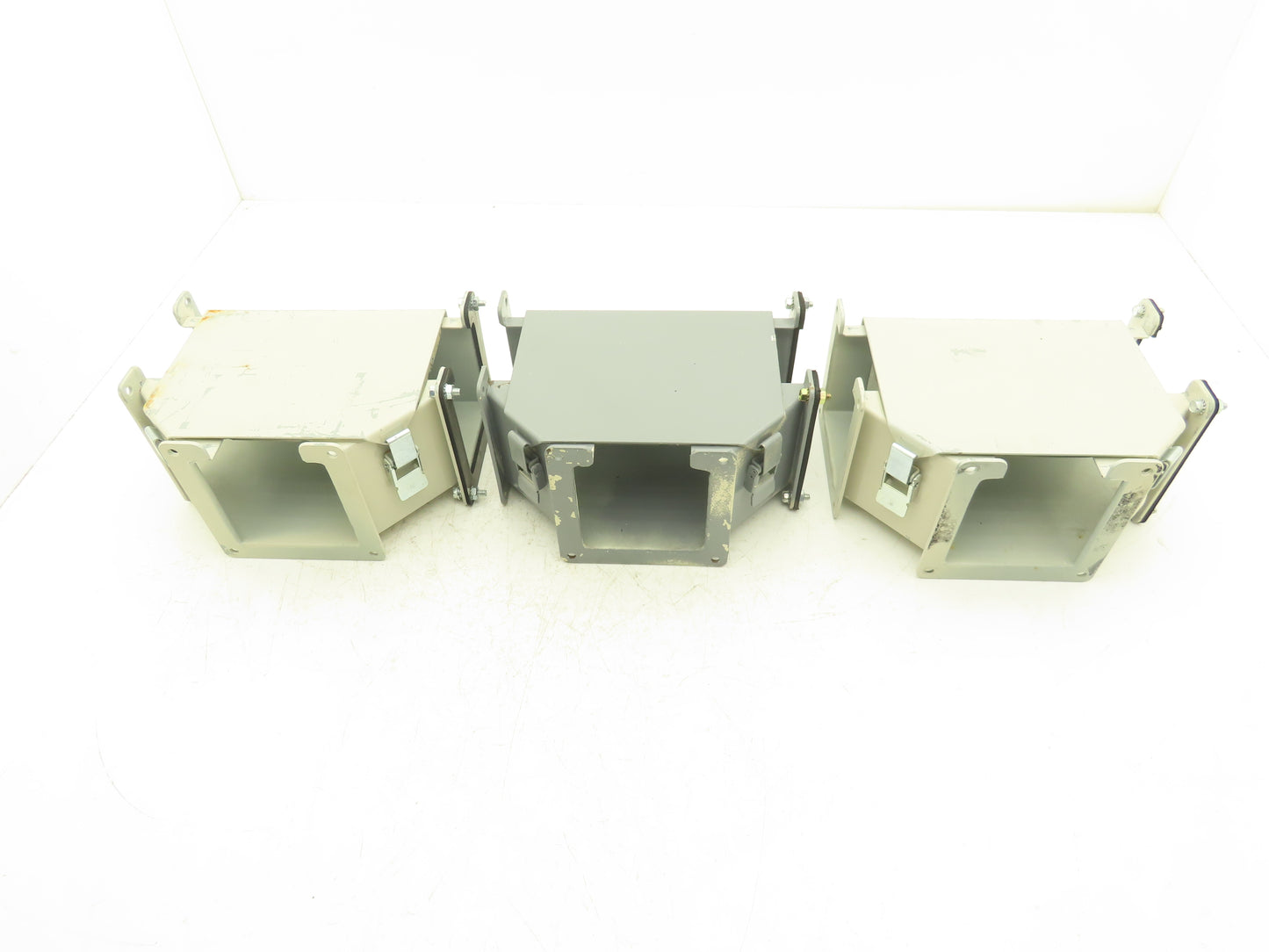 Hoffman F44LTA 4"x4" Wireway Tee Lay-in NEMA 12 Lot of 3