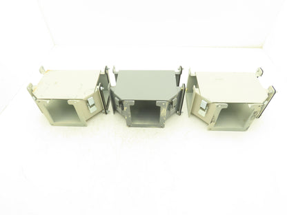 Hoffman F44LTA 4"x4" Wireway Tee Lay-in NEMA 12 Lot of 3