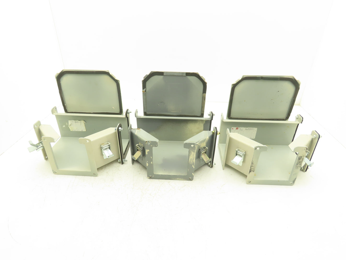 Hoffman F44LTA 4"x4" Wireway Tee Lay-in NEMA 12 Lot of 3