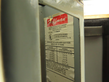 Hoffman F22W24 2"x2" Wireway Straight Section 24" Feed Through NEMA 12