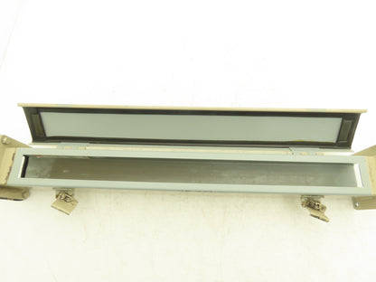 Hoffman F22W24 2"x2" Wireway Straight Section 24" Feed Through NEMA 12