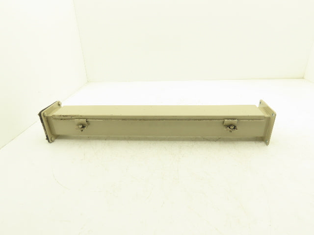 Hoffman F22W24 2"x2" Wireway Straight Section 24" Feed Through NEMA 12