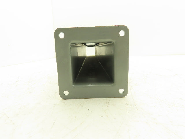 Hoffman F22W24 2"x2" Wireway Straight Section 24" Feed Through NEMA 12