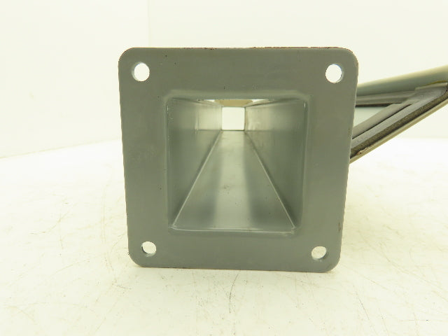 Hoffman F22W24 2"x2" Wireway Straight Section 24" Feed Through NEMA 12