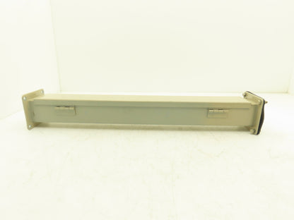 Hoffman F22W24 2"x2" Wireway Straight Section 24" Feed Through NEMA 12