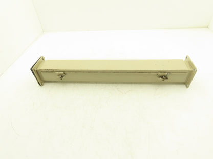 Hoffman F22W24 2"x2" Wireway Straight Section 24" Feed Through NEMA 12