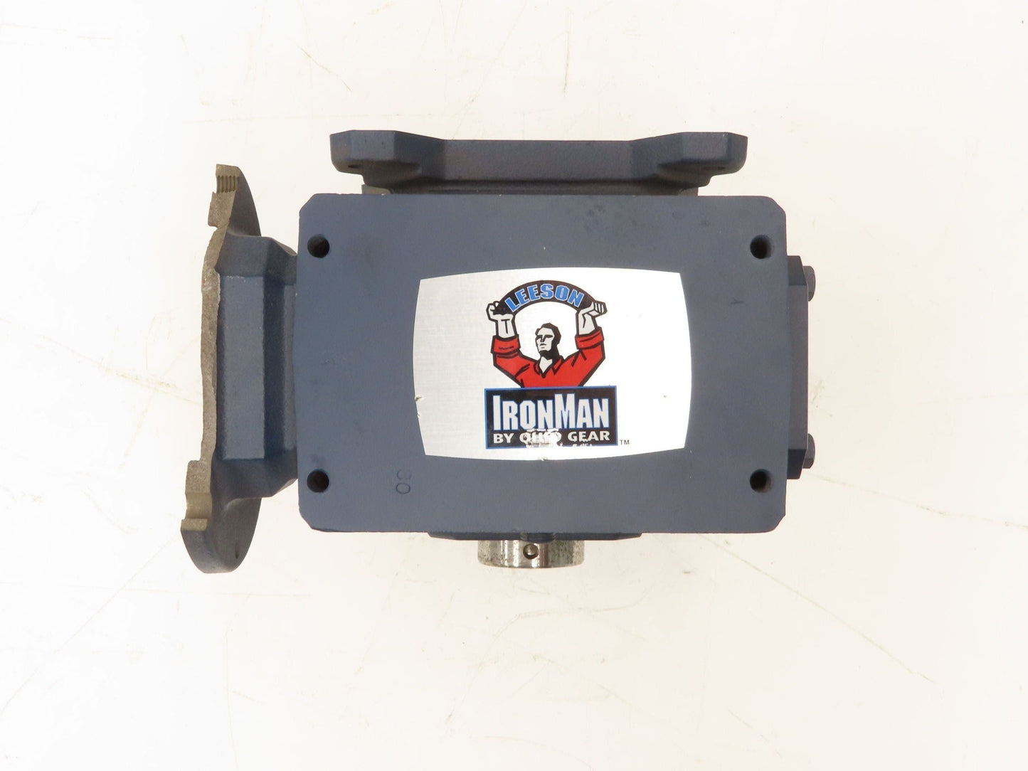 HMQ826-80-56-H Ironman Gearbox 80:1 22rpm .5Hp 56C Hollow Shaft *Broken Flange*