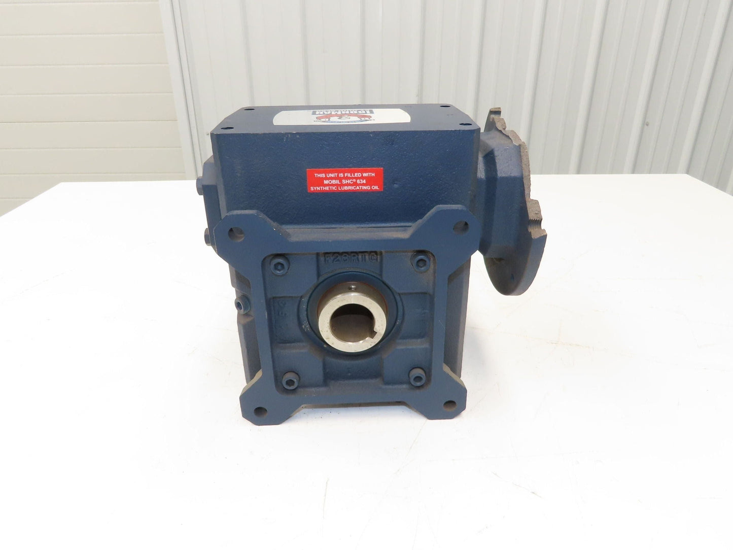 HMQ826-80-56-H Ironman Gearbox 80:1 22rpm .5Hp 56C Hollow Shaft *Broken Flange*