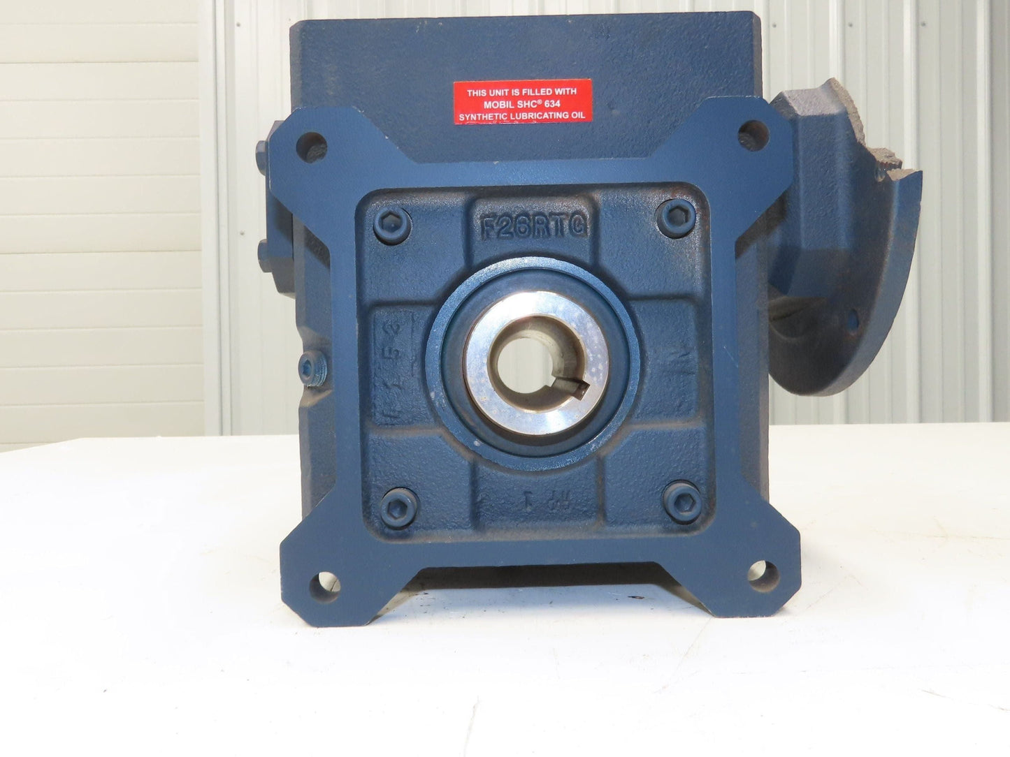 HMQ826-80-56-H Ironman Gearbox 80:1 22rpm .5Hp 56C Hollow Shaft *Broken Flange*