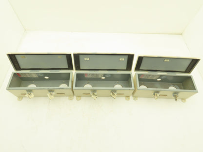 Hoffman F44T12HC Wireway Auxiliary Gutter Wire Trough 4"x4"x12" Lot of 3