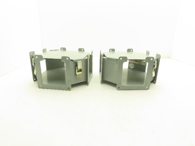 Hoffman F44LC 4"x4" Wireway Lay-in Cross Fitting Lot of 2