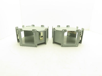 Hoffman F44LC 4"x4" Wireway Lay-in Cross Fitting Lot of 2