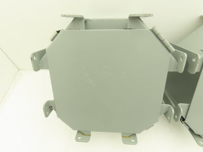 Hoffman F44LC 4"x4" Wireway Lay-in Cross Fitting Lot of 2