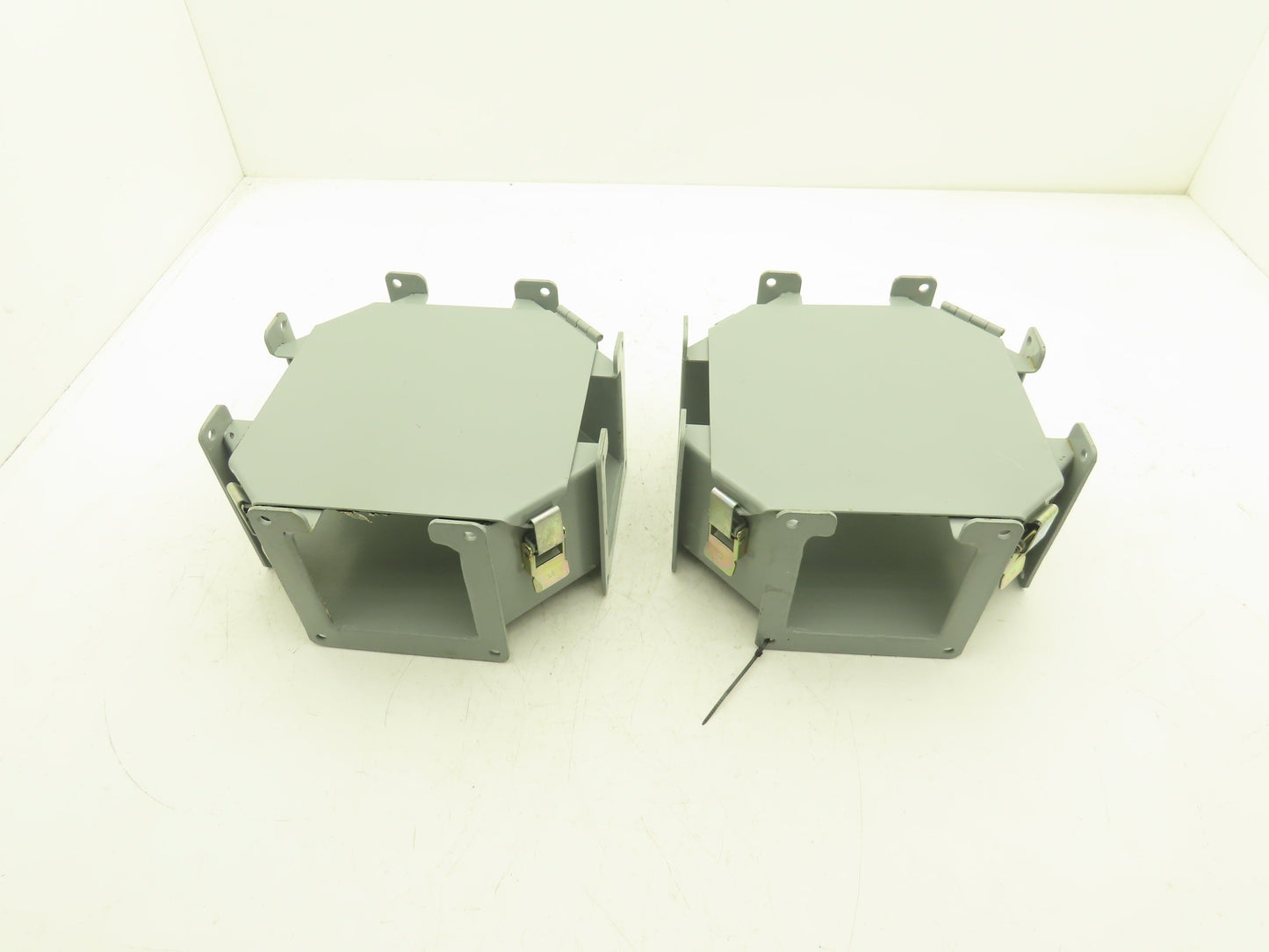 Hoffman F44LC 4"x4" Wireway Lay-in Cross Fitting Lot of 2