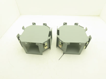 Hoffman F44LC 4"x4" Wireway Lay-in Cross Fitting Lot of 2