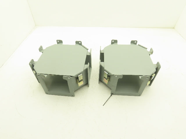 Hoffman F44LC 4"x4" Wireway Lay-in Cross Fitting Lot of 2