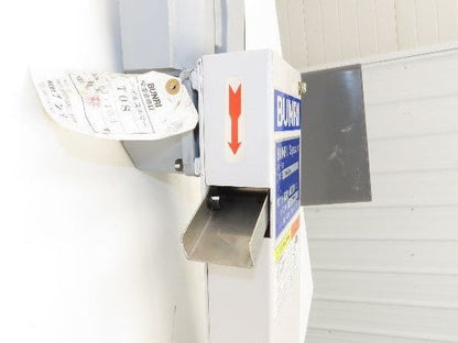 Bunri TOS-25-1 Separator Oil Skimmer 1" Wide Belt 8" Immersed 200V 3Ph Motor