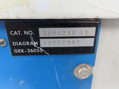 General Electric 31D6210 Transformer Inductrol Voltage Regulator 50kva Bandwidth