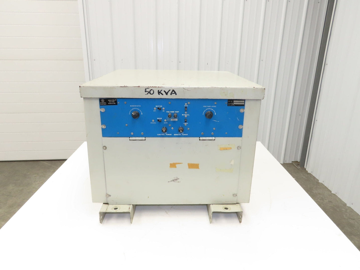 General Electric 31D6210 Transformer Inductrol Voltage Regulator 50kva Bandwidth