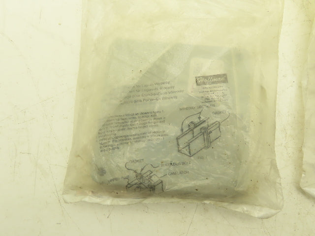Hoffman F44LP 4"x4" Wireway Closure Plate and Seal Lay-in/Feed-Through Lot of 3