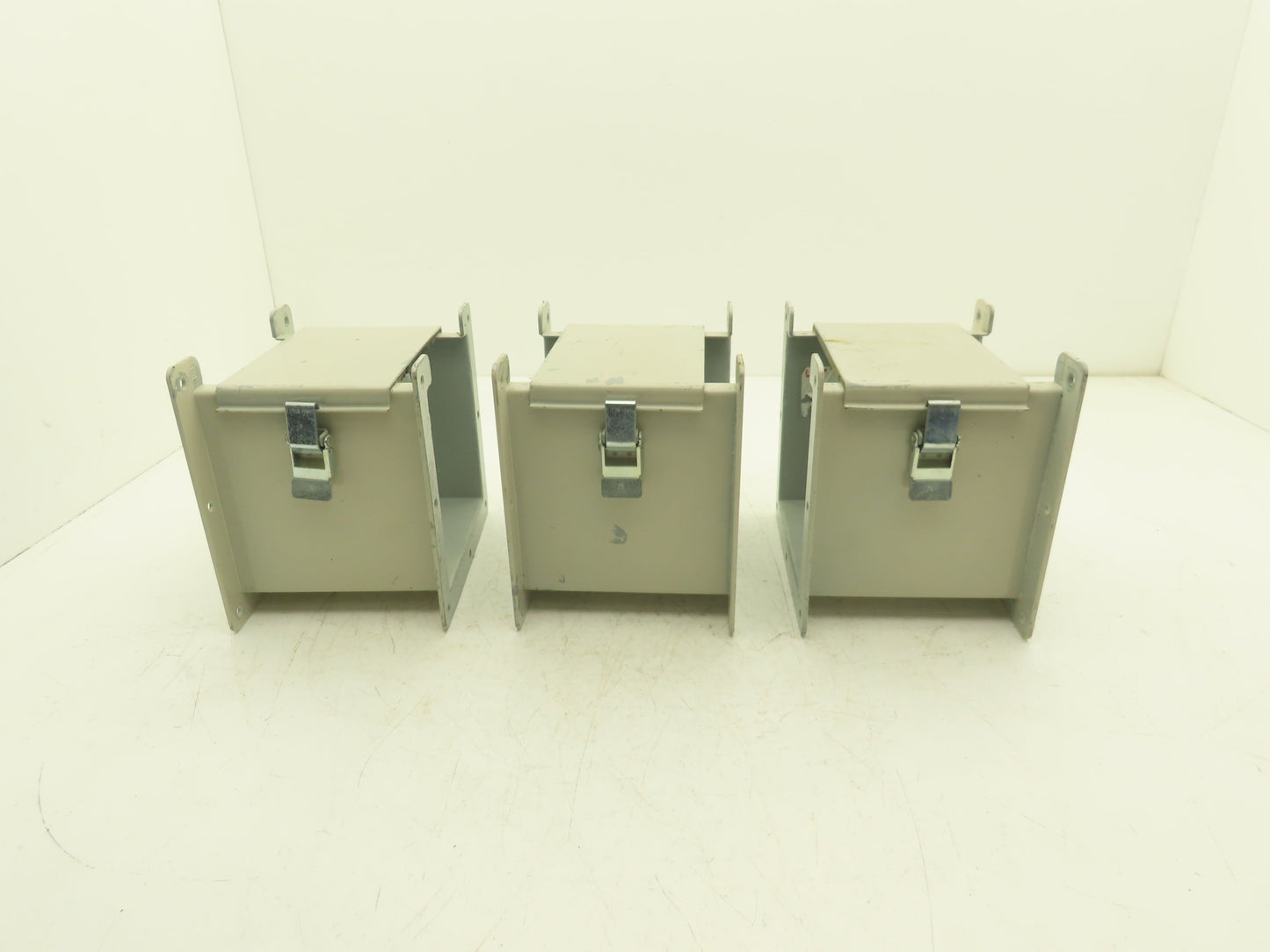 Hoffman F66L06 6"x6" Wireway Straight 6" Section Lay-in NEMA 12 Lot of 3