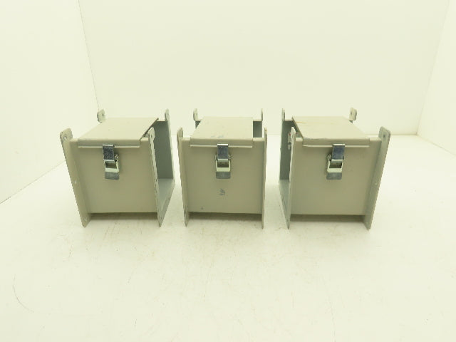 Hoffman F66L06 6"x6" Wireway Straight 6" Section Lay-in NEMA 12 Lot of 3